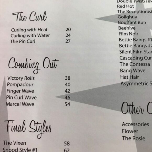 Vintage Hairstyling Book By Lauren Rennell's - Picture 4 of 14